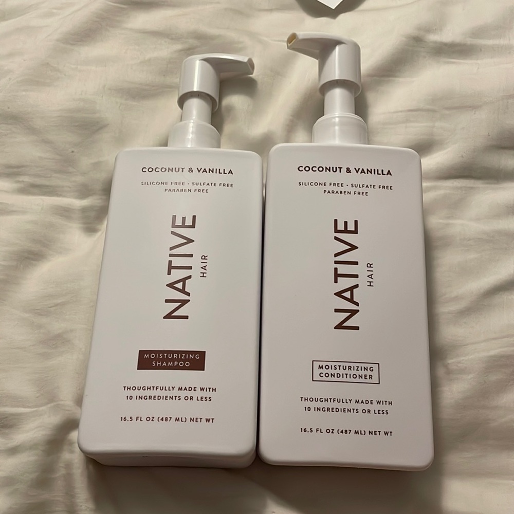 Native shampoo and conditioner set